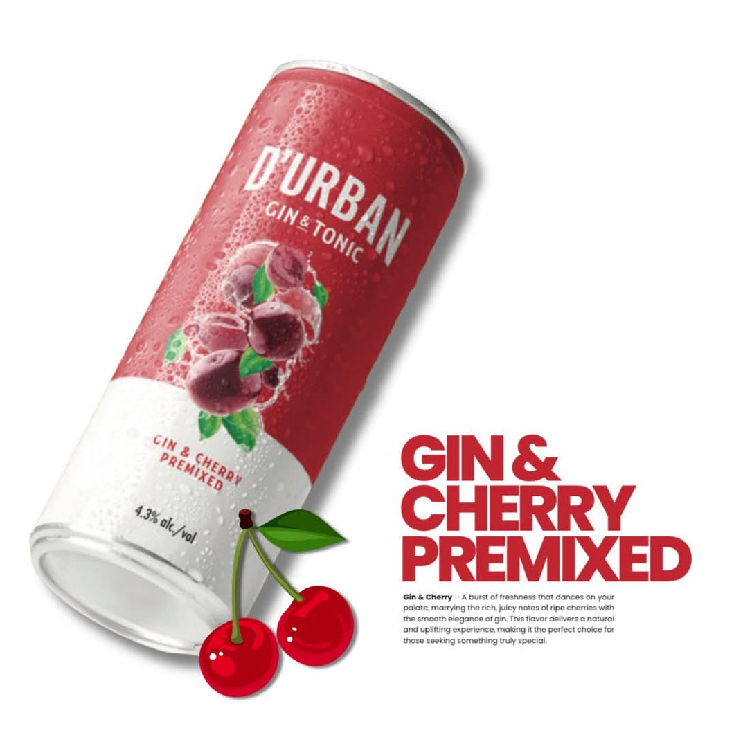 Gin&Cherry Premixed (6 Pack)