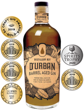 Load image into Gallery viewer, D&#39;Urban Barrel Aged Gin 750ml (Distillery 031)
